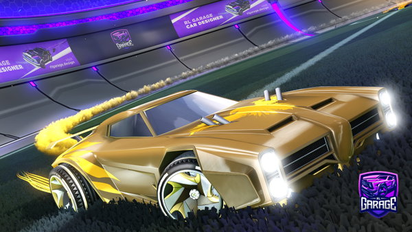 A Rocket League car design from a5o5NaSS