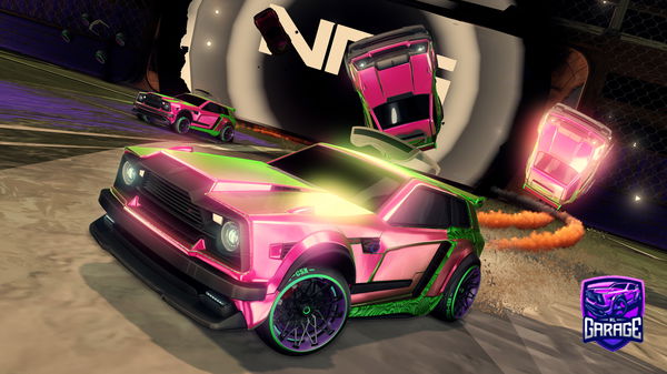 A Rocket League car design from TuffDawg