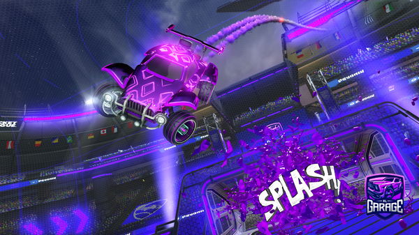 A Rocket League car design from TTv-MFlix