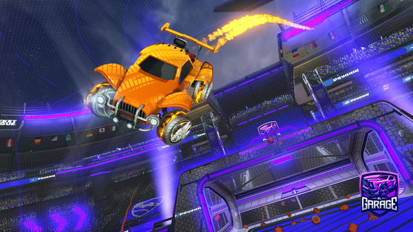 A Rocket League car design from PublishedYouTube