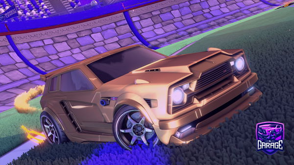 A Rocket League car design from TheCroc