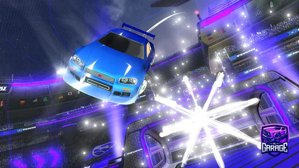 A Rocket League car design from Xbox_ID_mcnaosstyle76