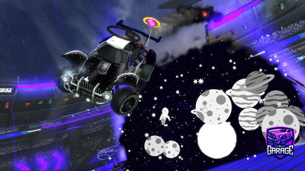 A Rocket League car design from DeathLlama55