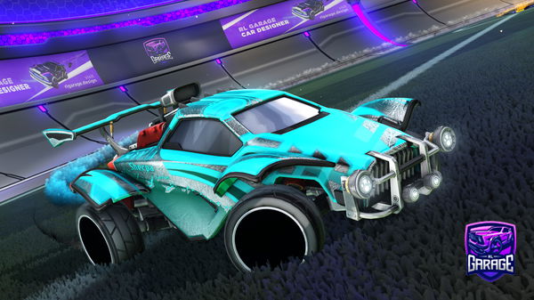 A Rocket League car design from BtoXXX