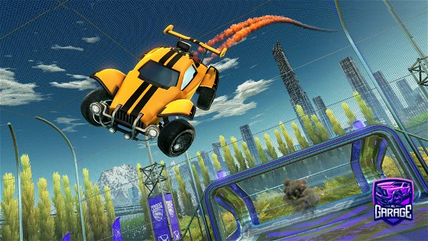 A Rocket League car design from Spidergaming