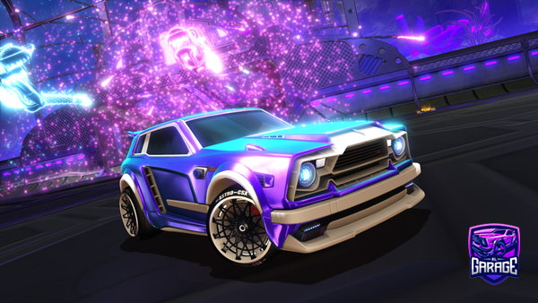 A Rocket League car design from Yacob828