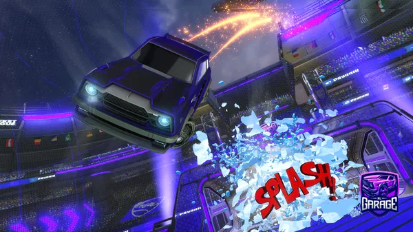 A Rocket League car design from SKEYLY