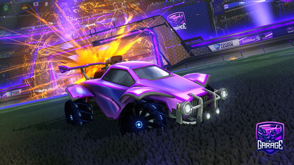 A Rocket League car design from Janitonga