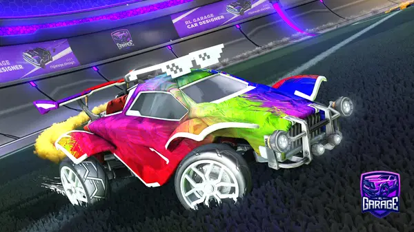 A Rocket League car design from JusTouT