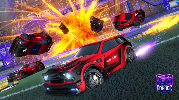 A Rocket League car design from akosheyy