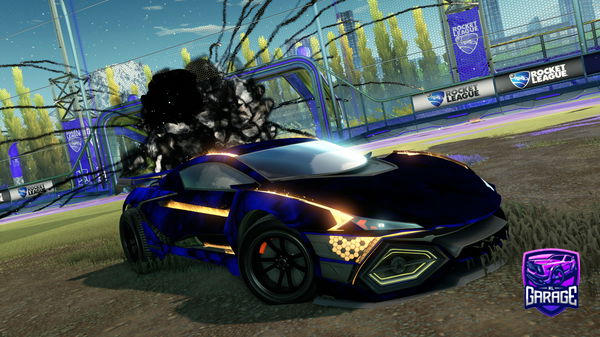 A Rocket League car design from amazedpig123