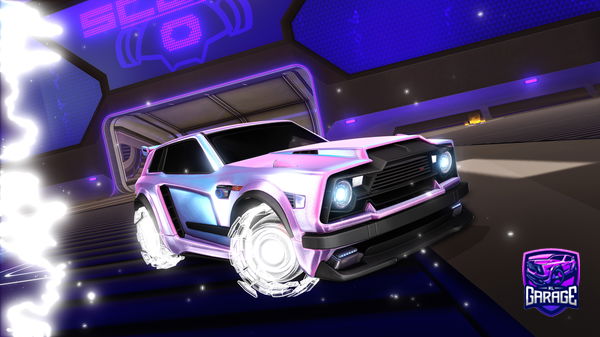 A Rocket League car design from HAROONPLAYS