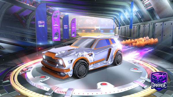 A Rocket League car design from NTHEF