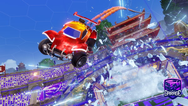 A Rocket League car design from Soma13