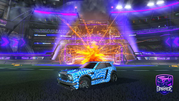 A Rocket League car design from Siirocoo