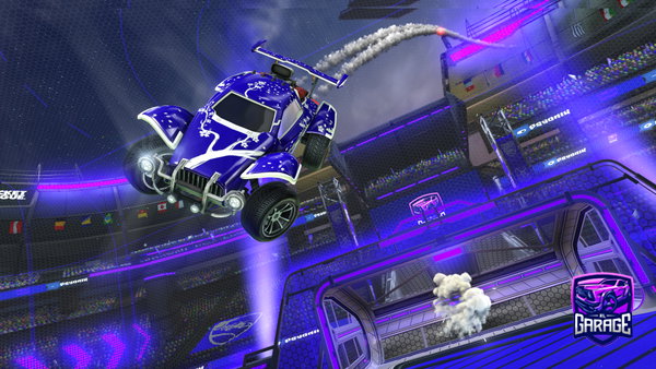 A Rocket League car design from Oxji2