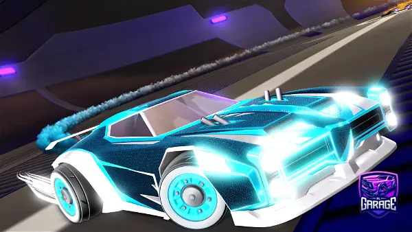 A Rocket League car design from DissolvedHeart