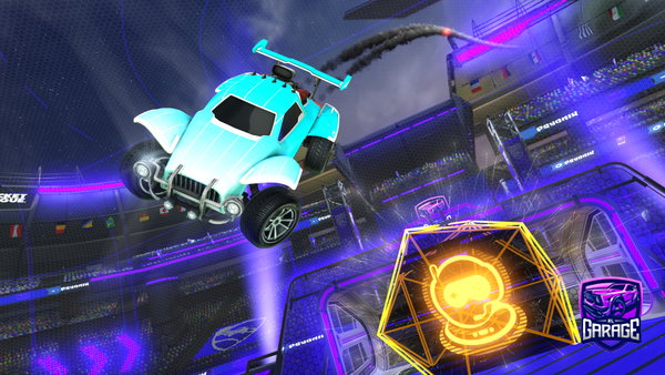 A Rocket League car design from Walkerhillkiller