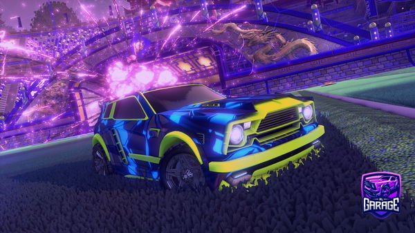 A Rocket League car design from r98