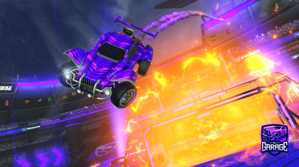 A Rocket League car design from GamerBoyRBLX