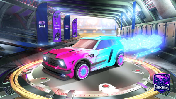A Rocket League car design from VISION_hoTsam07