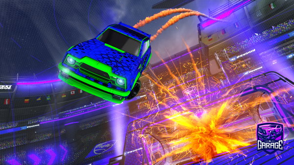 A Rocket League car design from x6kaiaiaii9x