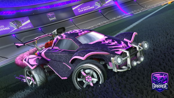 A Rocket League car design from bagsd