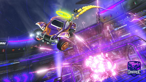 A Rocket League car design from Chandra_jet