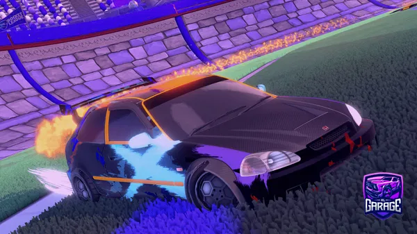 A Rocket League car design from Outburst