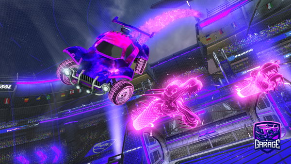 A Rocket League car design from Xrjikz