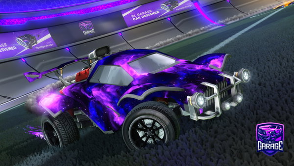 A Rocket League car design from aqumabtw