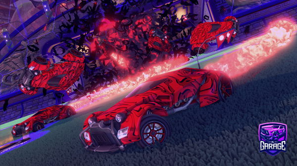 A Rocket League car design from barra_kar