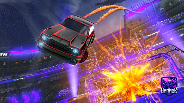 A Rocket League car design from Fennec_Lover03