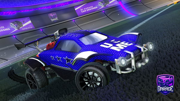 A Rocket League car design from ArtieHype