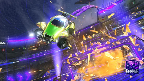 A Rocket League car design from izuku_midoryja166