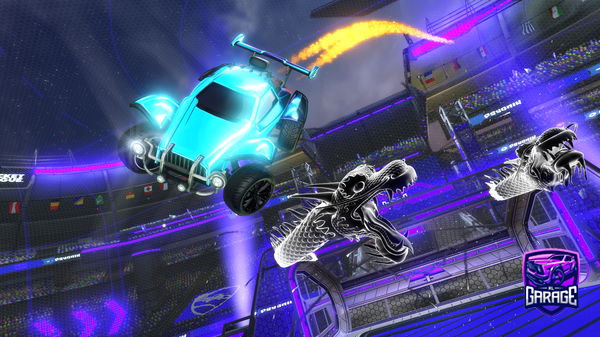 A Rocket League car design from SaManbinman123