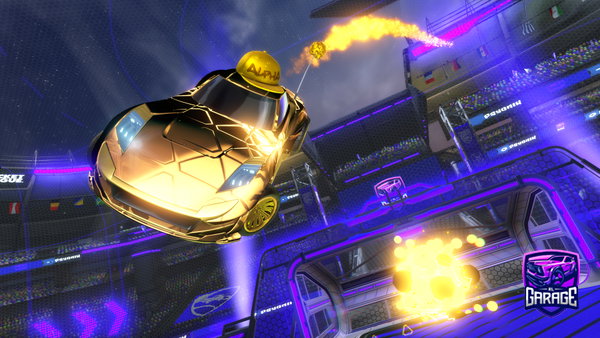 A Rocket League car design from Hi5ive12