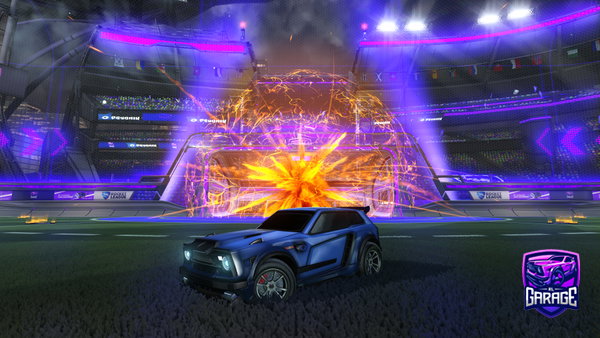 A Rocket League car design from WiIdRhino
