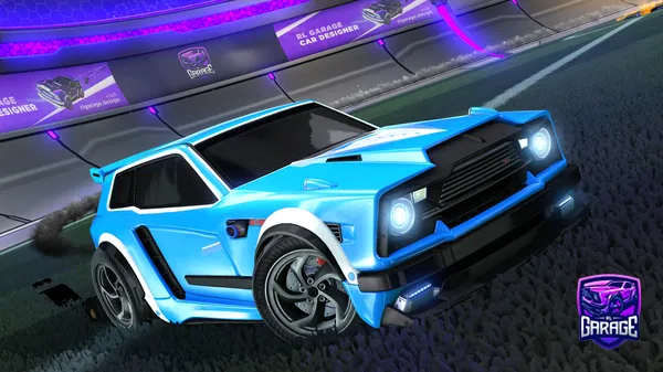 A Rocket League car design from BLADEADDICT