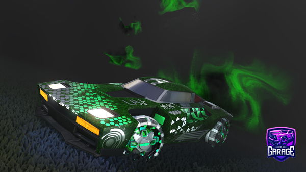 A Rocket League car design from baz_