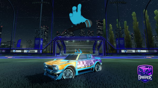 A Rocket League car design from Squib