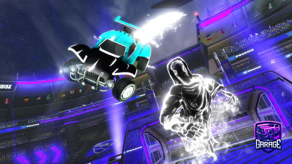 A Rocket League car design from Ljgames