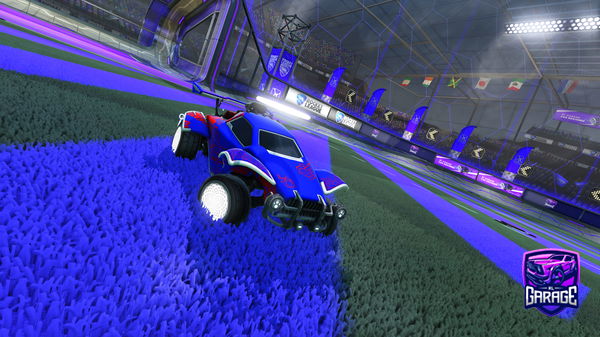A Rocket League car design from Feniic2