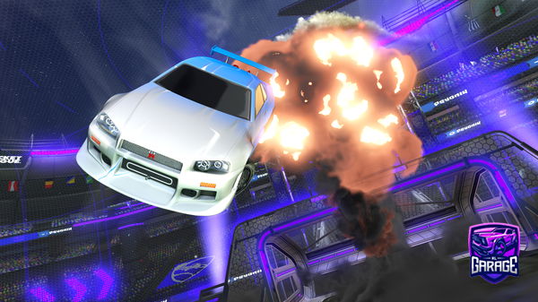 A Rocket League car design from Cami_is_ok