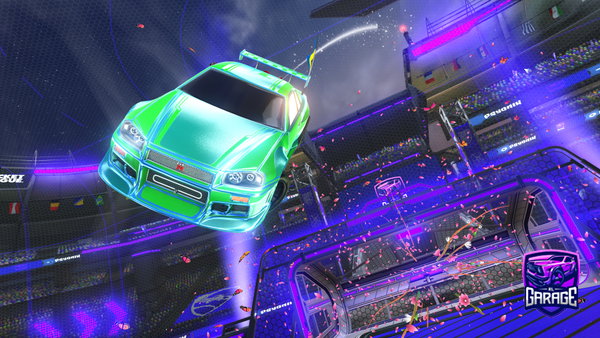 A Rocket League car design from Bain21