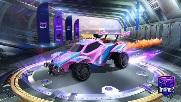 A Rocket League car design from houseboat8727