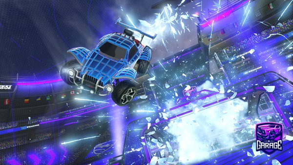A Rocket League car design from LVMO