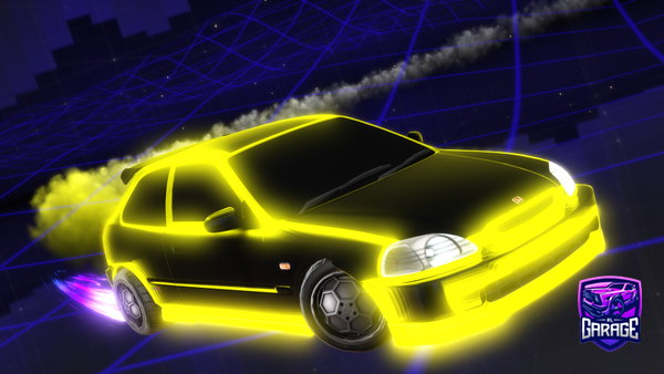 A Rocket League car design from saiflariyt