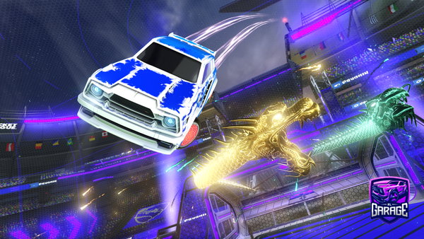 A Rocket League car design from fadel1q