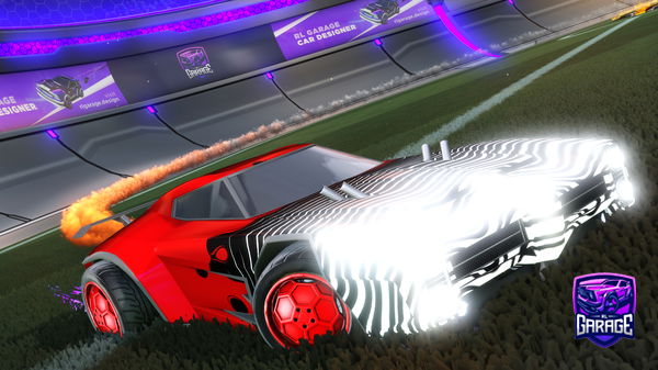 A Rocket League car design from GGSTEPBRO